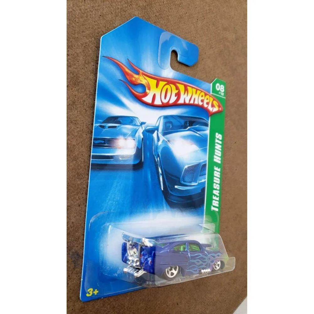 Hot Wheels JADED Spectraflame Blue #128 2007 TREASURE HUNTS Series #8/12 5SP MOC